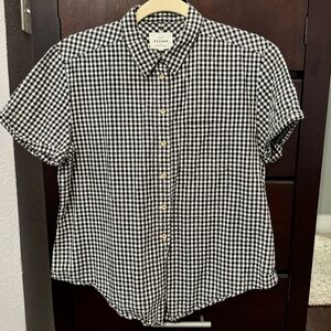Sezane Gingham Shirt